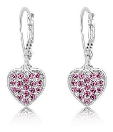 Aretes De Plata 950 Pendientes Mujer Joyas Pareja Cumpleaños