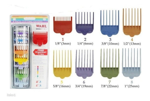 Wahl Sobre Peines De Colores 