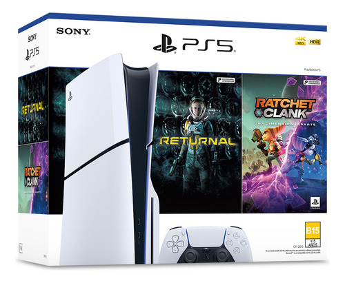 Consola Playstation 5 Slim 1tb Estándar Bundle Ratchet & Cla