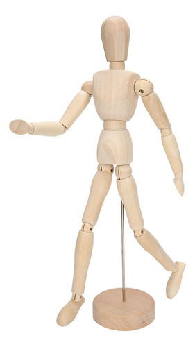 Modelo De Figura Humana De Madera, Muñeco, Extremidades Móvi