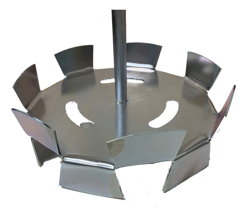 Mezclador Batidor Para Tambor Pala 12cm Arte Industrial