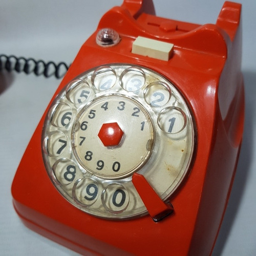 Imagen 4 de 8 de Antiguo Teléfono Juguete Italy Caja Original Único Mag 57692