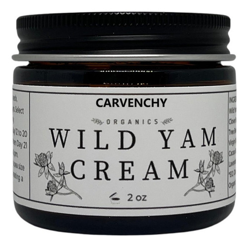 Ma Crema De Ñame Silvestre Orgánica De Annas, Crema De Ñame