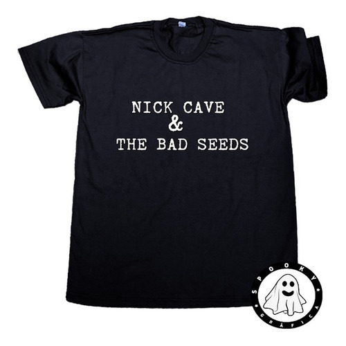 Remera Nick Cave And The Bad Seeds Logos Algodón Premium