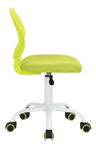 Imagen 4 de 6 de Silla de escritorio Home Make Carnation verde con tapizado de mesh