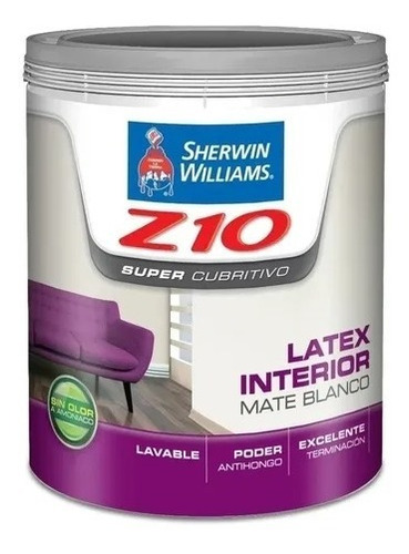 Latex Interior Mate Sherwin Williams Z10 4l    Pintu Yanina