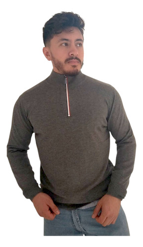 Sweater Medio Cierre Daniel Hechter Calidad Premium
