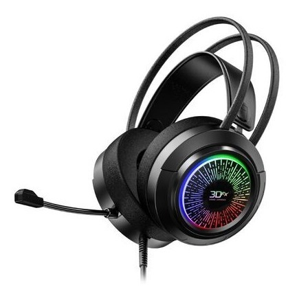 Imagen 1 de 2 de Audifonos Gamer 3dfx Gh-600 Usb 3.5mm Pc Consolas Celulares