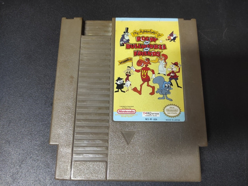 The Adventures Of Rocky And Bullwinkle And Friends Nes Juego (Usado)