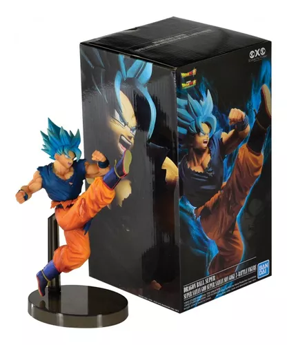 Action Figure Goku Blue Kaiohken: Dragon Ball Super (Boneco