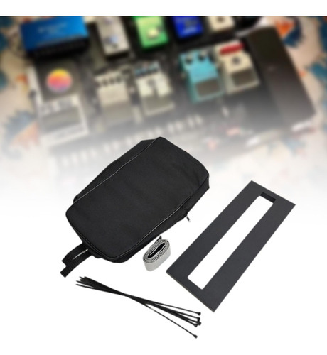 Pedal De Guitarra Pedalboard De Bajo Compacto Con Bolsa De S