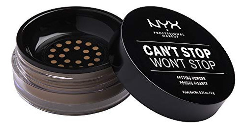 Polvo Fijador Nyx Professional Can't Stop Won't Stop