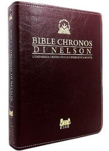Bíblia Chronos Di Nelson Expositiva Ordem Cronológica Nt