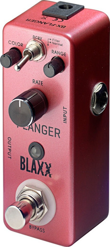 Pedal Flanger Mini Stagg Blaxx Para Guitarra Y Bajo