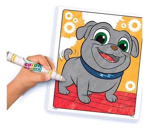 Crayola Puppy Dog Pals, Color Wonder Book, 18 Páginas Para C