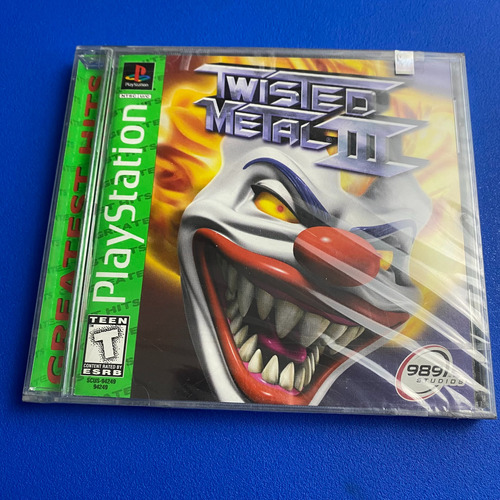 Twisted Metal 3 Sellado Ps1 Playstation Original