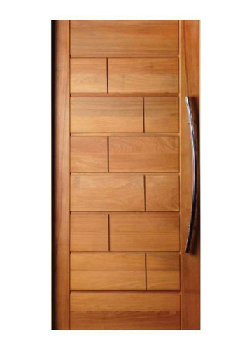Porta Belga Em Madeira Maciça Tauari Mapaf 100cm X 210cm