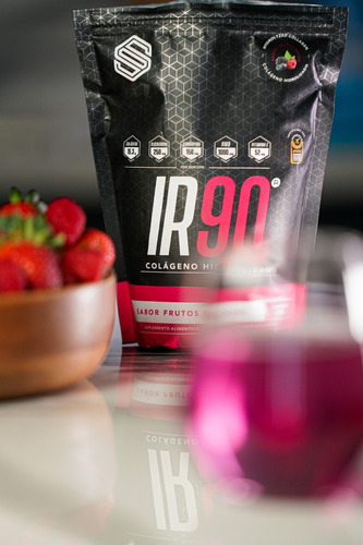 Colageno Hidrolizado Y Glucosamina Ir90 Ss 30 Porciones 540g Sabor Frutos rojos