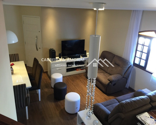 Imagem 1 de 27 de Casa A Venda, Sobrado Em Condomínio, 3 Dormitórios, Suíte, Sala, Cozinha, Área Gourmet Com Churrasqueira, 2 Vagas Coberta. Pedreira. Vila Dos Andradas - Ca00282 - 69806849