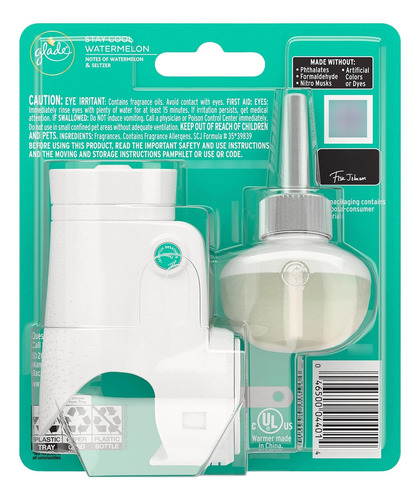 Kit Iniciación Ambientador Glade Plugin Sandía 19.1 Ml 1 Cal