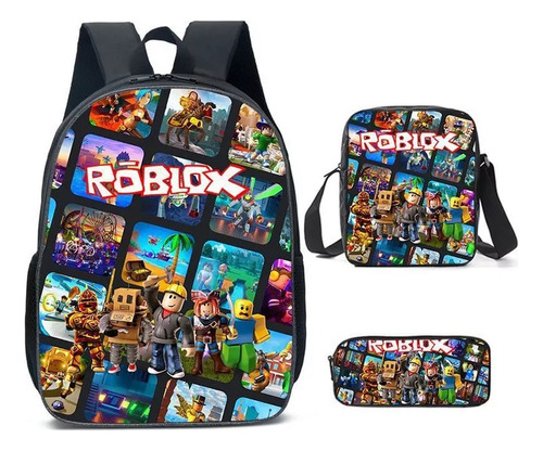 Mochila Roblox Para Estudiantes, Mochila De Viaje Para Niños Color 7 Style