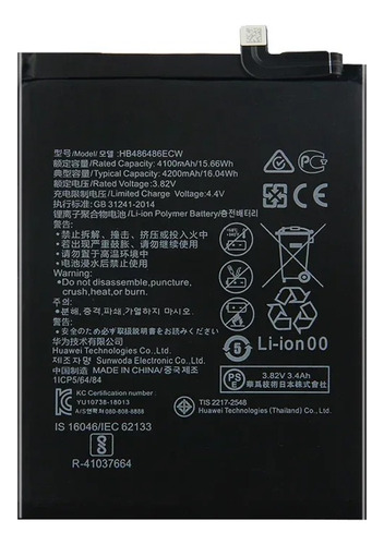 Bateria Para Equipo Huawei P30 Pro