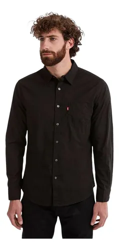 Camisa Hombre Classic 1pkt Negro Levis