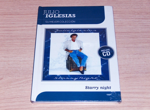 Julio Iglesias - Starry Night Cd + Libro Sellado! P78 Ks