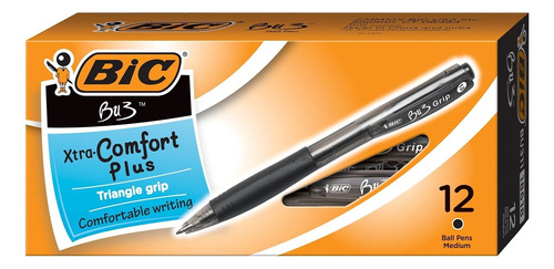 Bic Boligrafo Retractile Bu311bk Color Negro