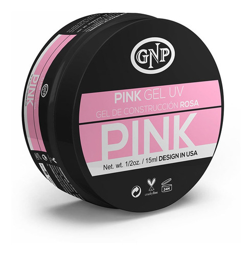 Gel De Constructor Gnp Profesional Rosa 15ml.