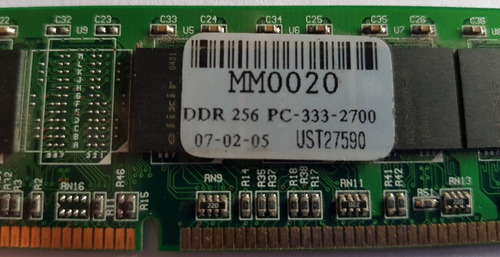 Memoria Ddr 256 Mb Pc2700 333 Mhz - Usada- En Villa Devoto