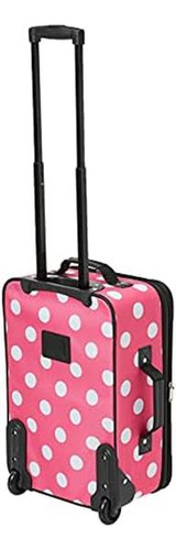 Juego De Maletas Rockland, Softside Expandible En Color Rosa