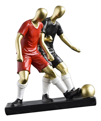 Estatua De De Fútbol, Obra De Arte, Figura De 10x6x11,5 Cm