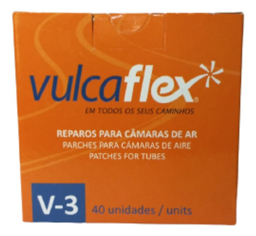 Vulcaflex V3 Remendo A Frio 60mm Cx 40pçs