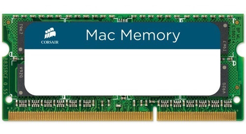 Imagen 4 de 6 de Memoria Ram Ddr3 Sodimm Corsair 8 Gb 1333 Mhz Apple Para Mac
