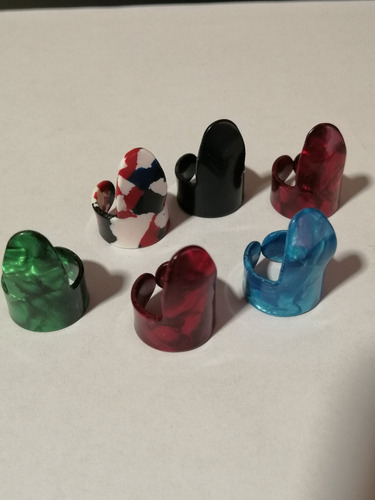 Imagen 2 de 4 de Uñas Para Guitarra O Salterio (18 Pzs)
