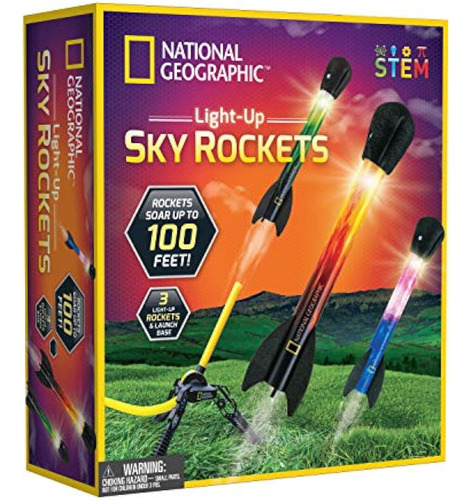 National Geographic Air Rocket Toy - Lanzador De