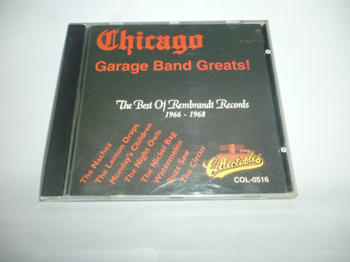 Cd Chicago Garage Band Greats 1966-68 Importado Eua 1993