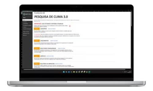 Planilha De Pesquisa De Clima Organizacional