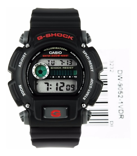 Reloj Casio G-shock Dw-9052 Negro Wr 200m Original De Hombre