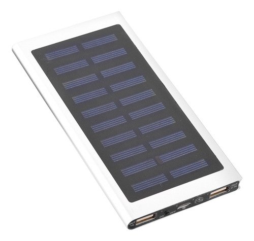 Energía Móvil Solar De Carga Rápida Portátil Dual Usb De 100