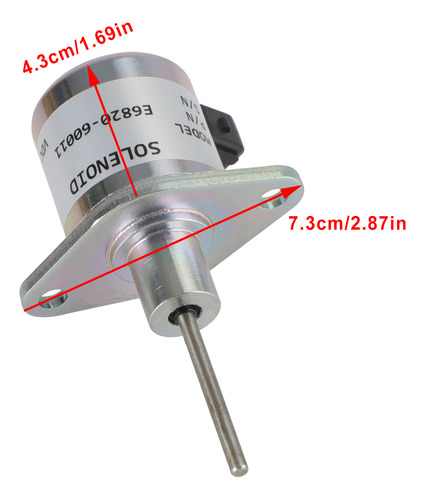 Solenoide De Corte De Combustible Para Tractor Kioti Ck Dk R