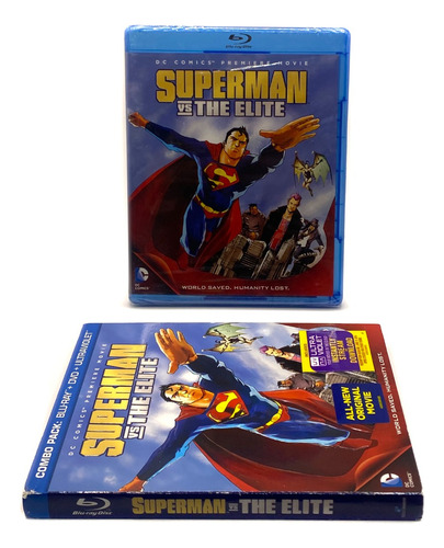 Blu-ray + Dvd Superman Vs The Elite / Nuevo Sellado