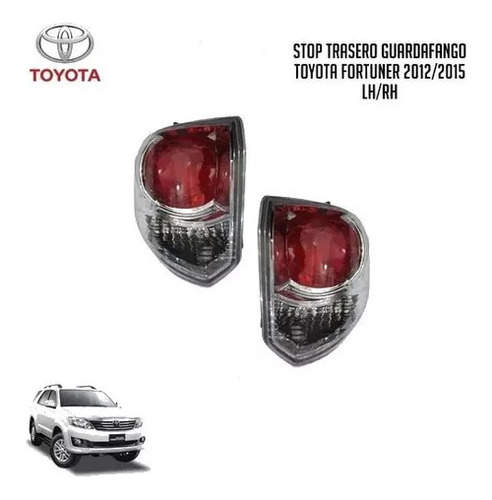 Stop Trasero Guardafango Toyota Fortuner 2012/2015