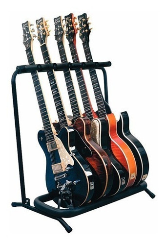 Pie Soporte Multi Stand Para 5 Guitarras O Bajos