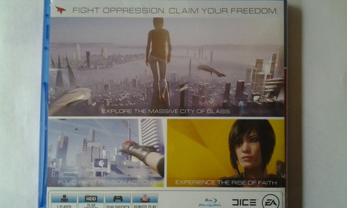 Ps4 Mirror´s Edge Catalyst $425 Orig Disco Used Mikegamesmx (Usado)