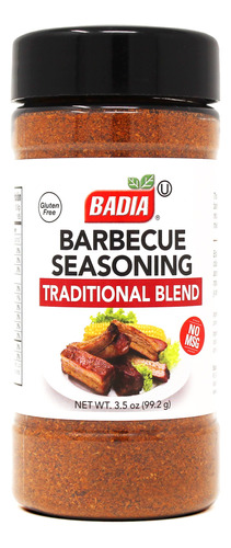 Sazonador Bbq Barbecue Mezcla Tradicional Badia 99.2g Import
