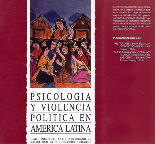 Psicologia Y Violencia Politica En America Latina - Ilas