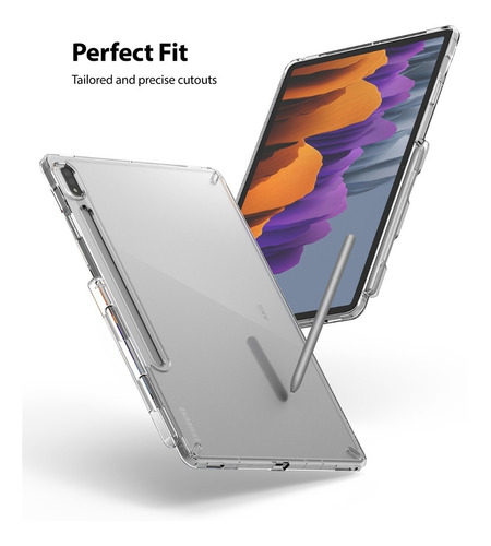 Imagen 2 de 7 de Funda Samsung Galaxy Tab S7 T875 Ringke Fusion Anti Impacto