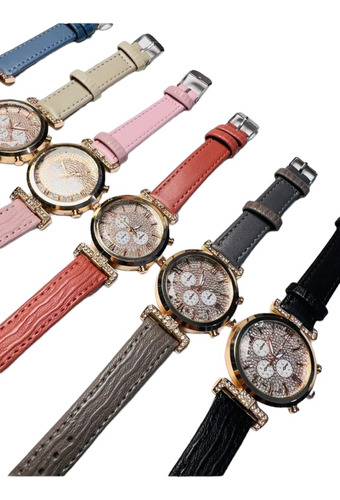 Relojes Pulsera Dama Elegantes Nuevo Modelo Por Mayor Por 5